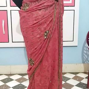 Party wear heavy saree