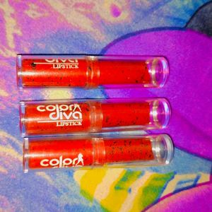 Red, Orange, Brown New Lipstick With Good Quality