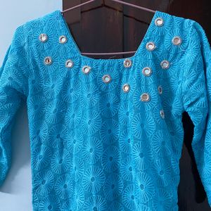 Blue Kurta