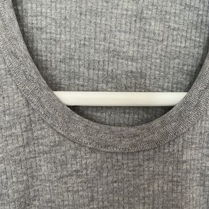 100% Cotton Grey T Shirt