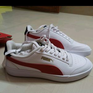 Puma White Premium Sneakers