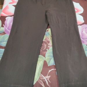 Brown Formal Wide Legged Korean Pants