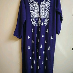 Chicken Work Kurti 💜