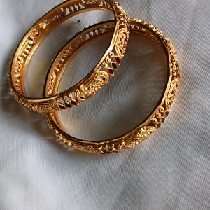 Golden bangles