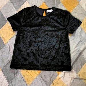 Hollister Velvet Top