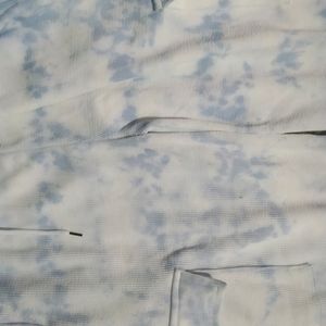 Blue And White Trouser