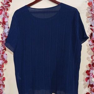 Flawless Dark Blue Top