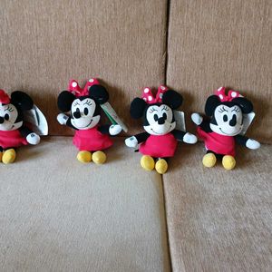 4 Disney Soft Toys