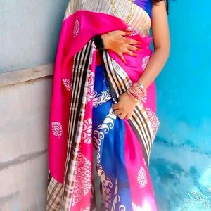 Beautiful Pink Saree 💗