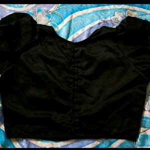 puff sleeve soft blouse