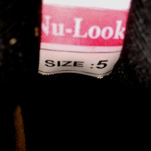 NU LOOK Black Casual SHOES