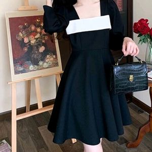 Black Korean Dress