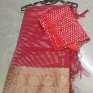 Organza Saree