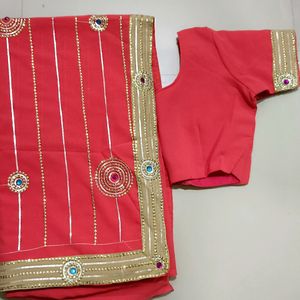 Brand New Saaree And Blouse