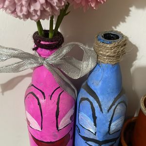 Home Made Bottle Art