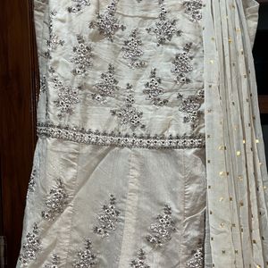 Elegant Gown Along With Dupatta