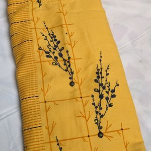 Pretty Yellow Kurti