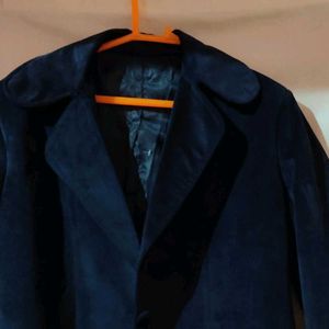 Navy Blue Over Coat