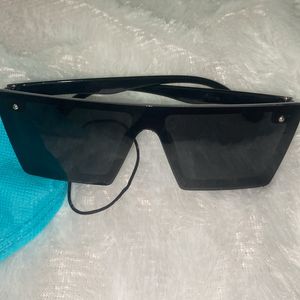 Black Sunglasses Unisex With Cover