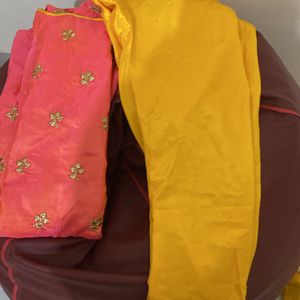 Haldi Or Ubtan Ready To Wear Suit