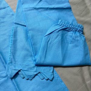 Suit Of Blue Kurti