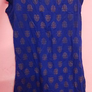 Royal Blue Kurthi