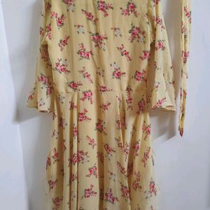 Floral Mid Length Dress