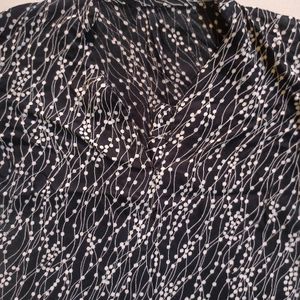 Black Dotted Kurti