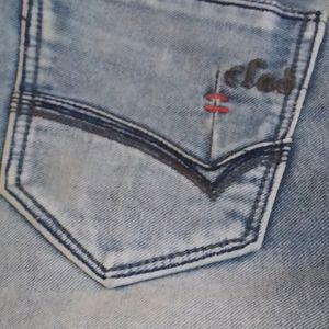 Marine Blue Men Jeans