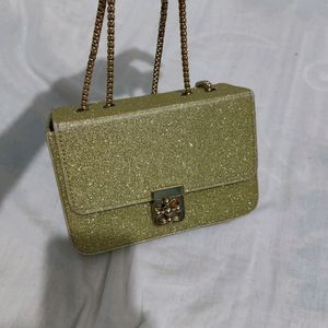 Slingbag Gold Party Use, Wedding Suitable