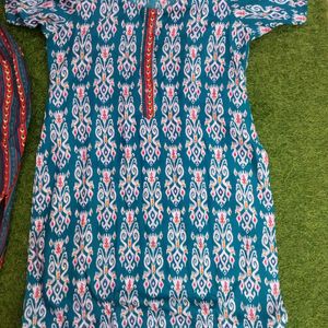 Kurta Pant Dupatta Set XXL