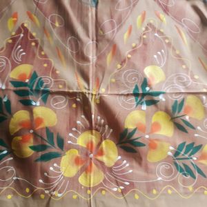 Hand Printed Saree Stock Limited