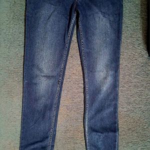 Navy Blue Faded Slimfit Jeans