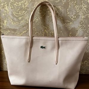 Lacoste Baby Pink Tote Bag