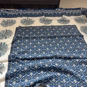 Double Bedsheet With Two Pillow Covers