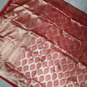 Beautiful Red Pattu Saree