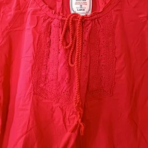 Women's Red Top