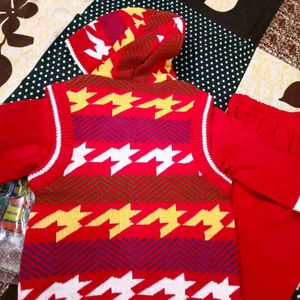 3 Piece Baby Woolen Set