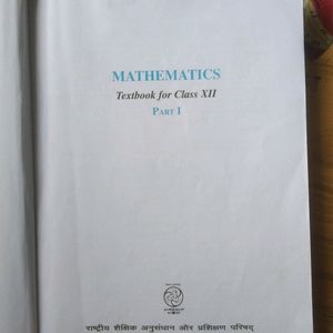 Mathematics Class12 Part 1