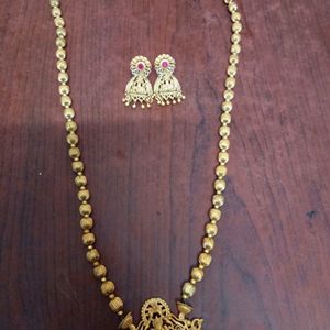 Lakshmi pendant necklace