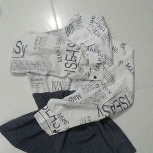 A Elegant "Newspaper" Top