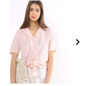 baby pink shirt