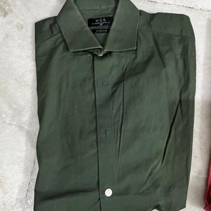 MIX BRAND COTTON SHIRTS SIZE - 38