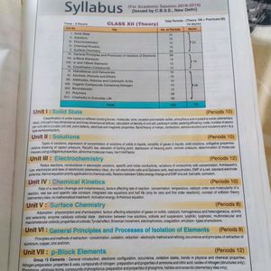 Class 12 Chemistry Refrence Book CBSE English MEDIUM