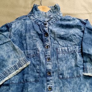 Roadster Denim Top For Women