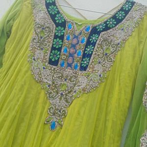 Long Anarkali Gown