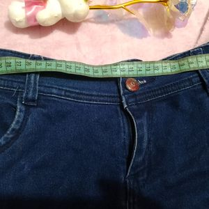 Denim Dark Blue Shorts