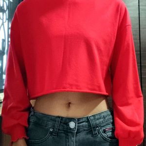 Red Shein Crop Top