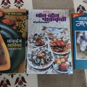 3 Books - Cooking And Nonveg Dishes Recipes