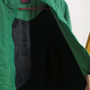 Green Full Sleeves Jacket